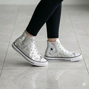 Converse Chuck Taylor All Star Hi Metallic Granite A14875C Women's 8 Men's 6 NEW